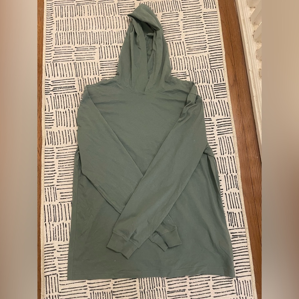 NWT JCrew Factory long sleeve hooded t-shirt